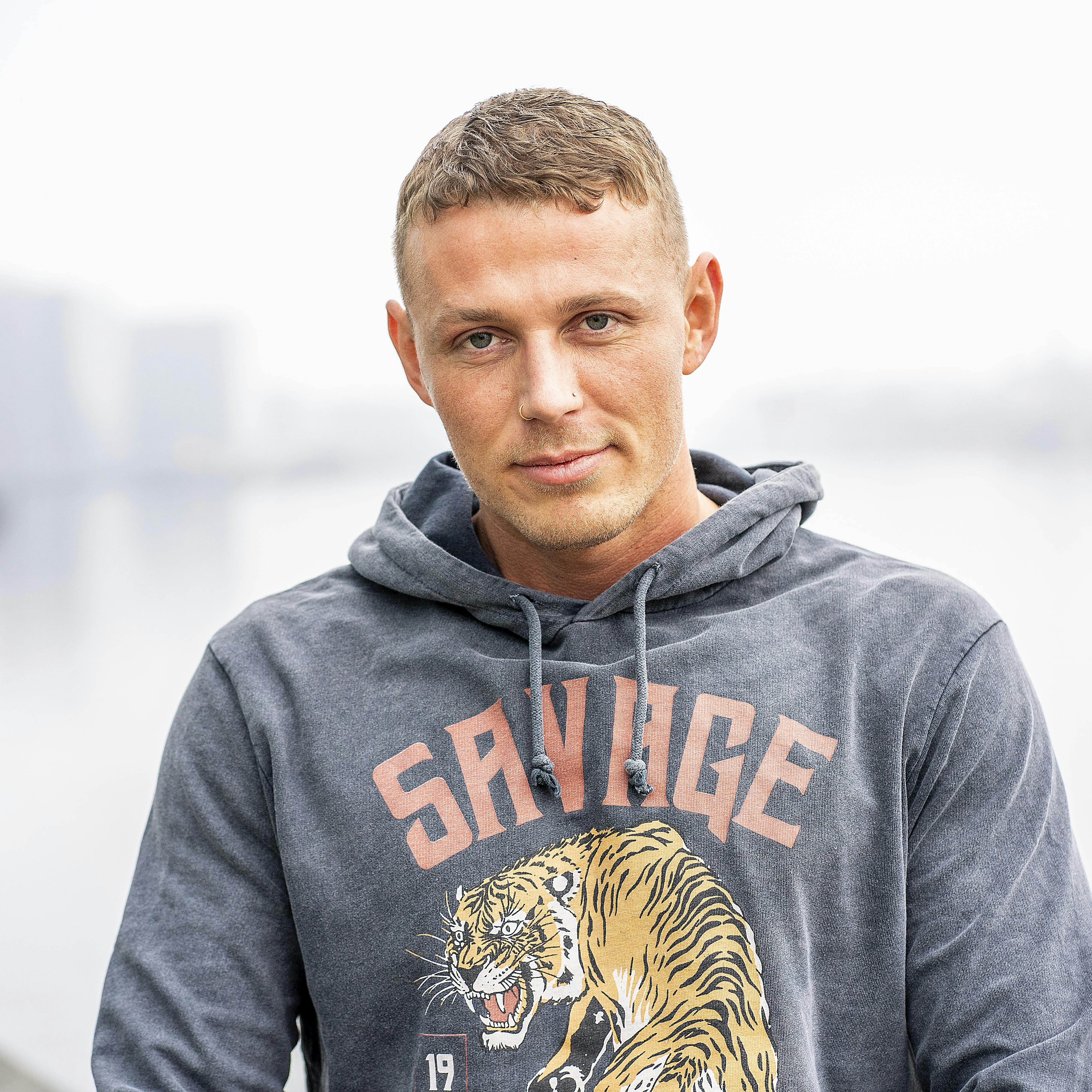 Det var ikke just nemt for Nicklaes, at offentligheden kunne følge med i bruddet fra Line Maria.