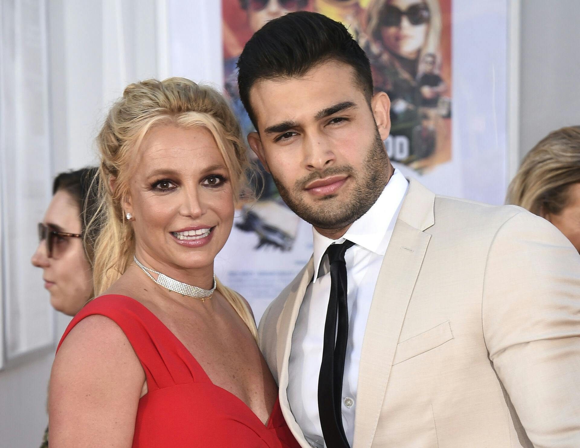 Britney Spears er gift med skuespilleren og den personlige træner Sam Asghari.