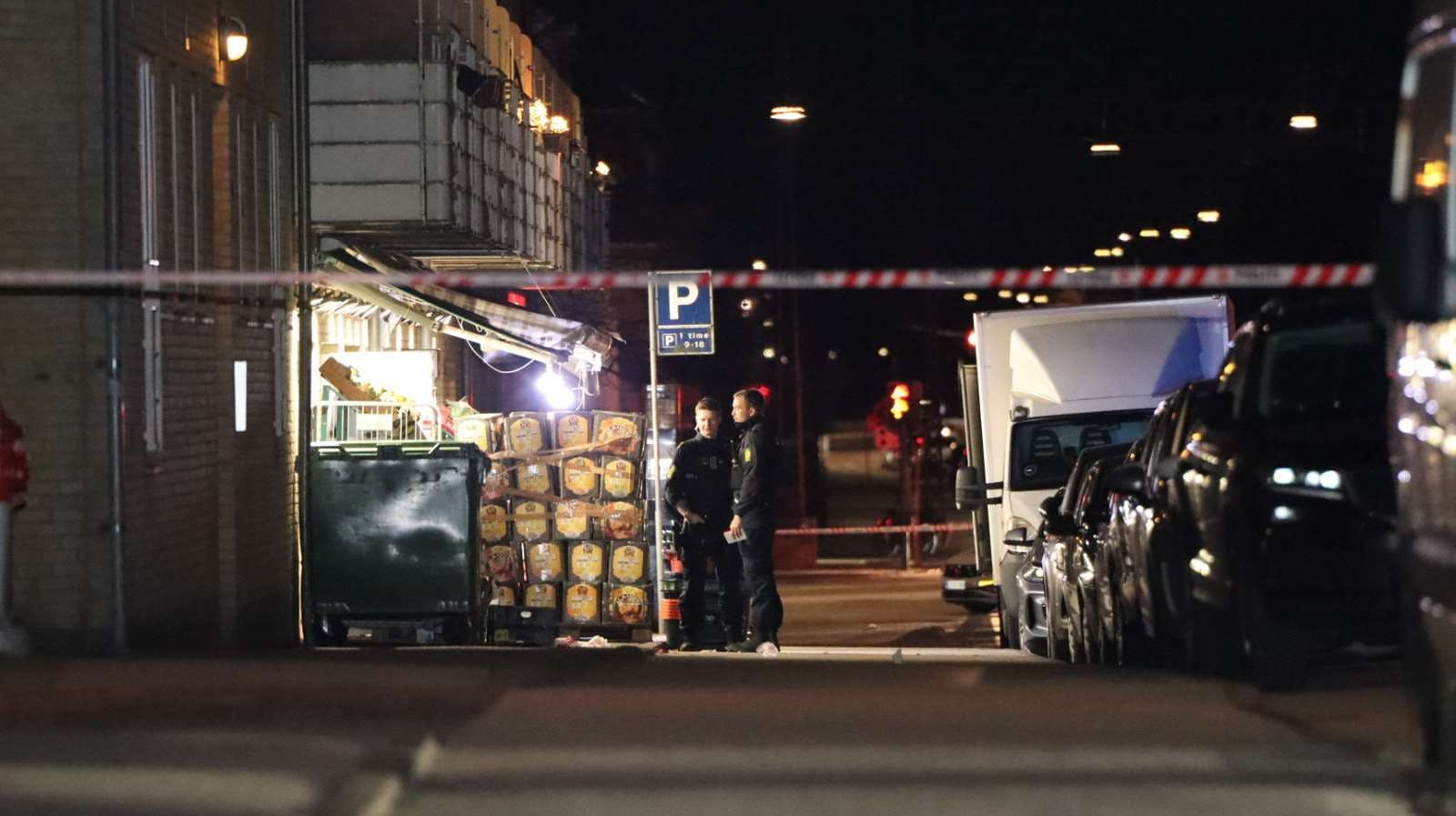 Det voldsomme knivangreb fandt sted søndag aften på Storegårdsvej i Brønshøj.