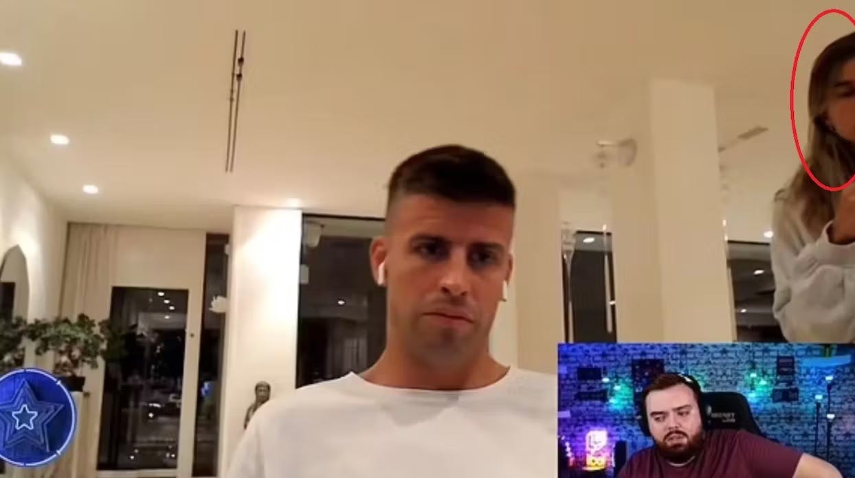 Gerard Piqué blev afsløret i sin affære, da hans elskerinde blev spottet i fodboldspillerens og Shakiras tidligere fælles hjem under et videoopkald.