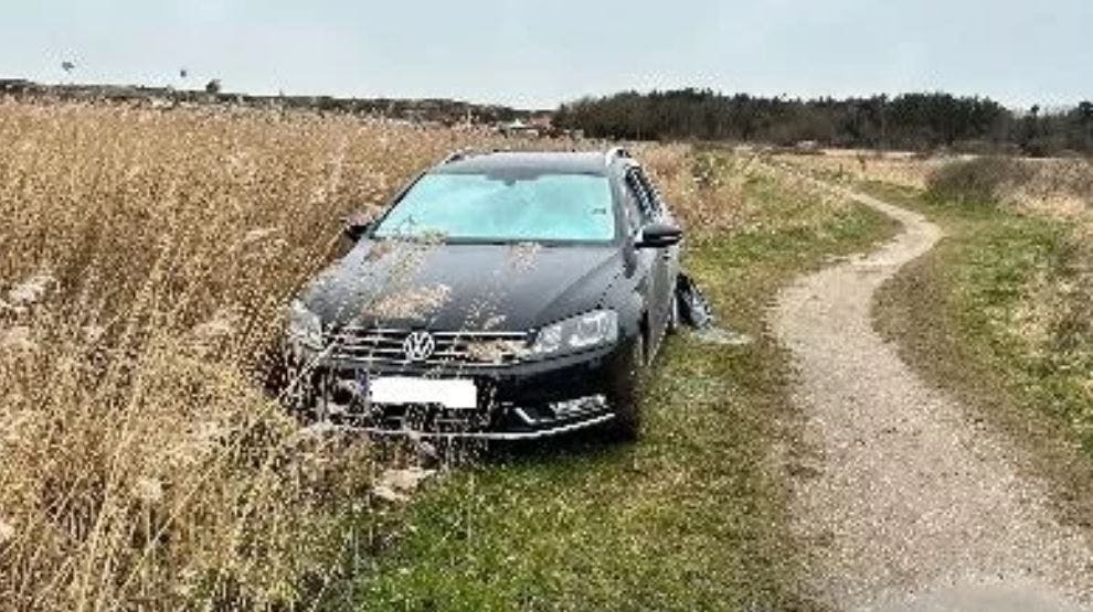 Sådan blev bilen fundet på den tyske ø Sild