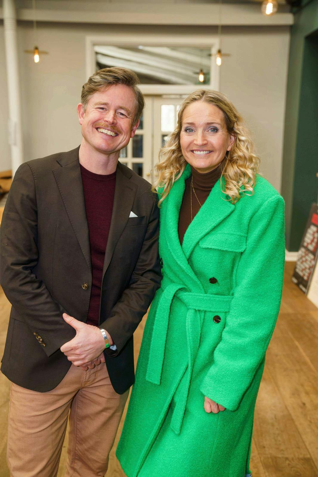 Caspar Phillipson og Annette Heick