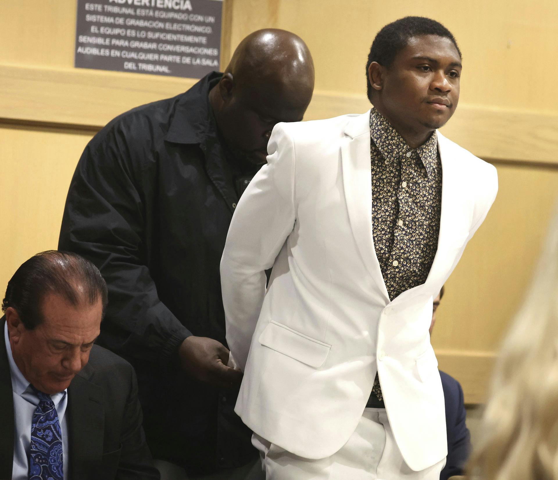Her er det slut for en af drabsmændene, Trayvon Newsome, der nu skal sidde i fængsel resten af sit liv for mordet på rapperen.