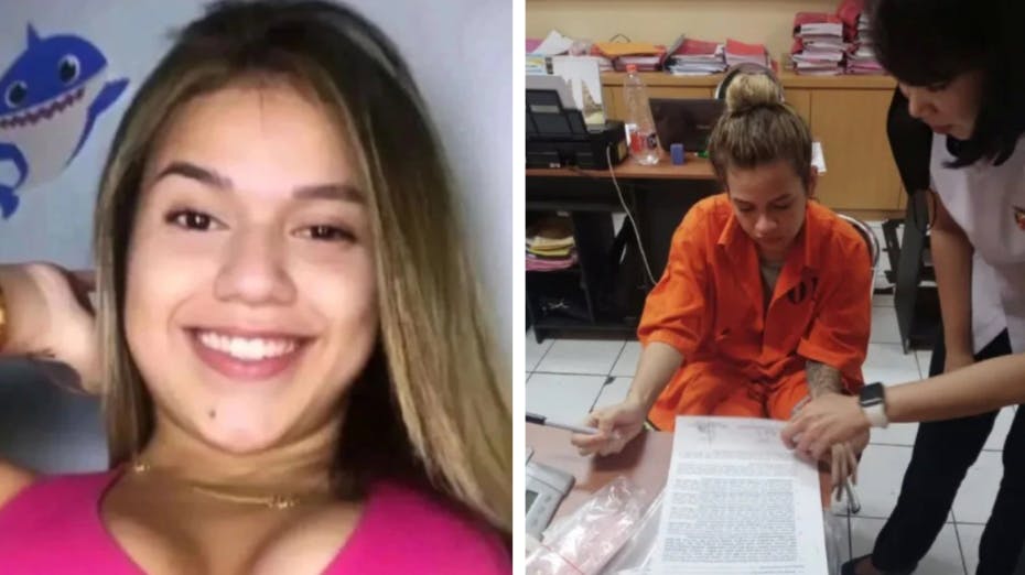 Den 19-årige Manuela Vitoria de Araujo Farias har de sidste tre måneder siddet fængslet på Bali, efter hun blev anholdt i lufthavnen tilbage i januar. Hun risikerer dødsstraf.