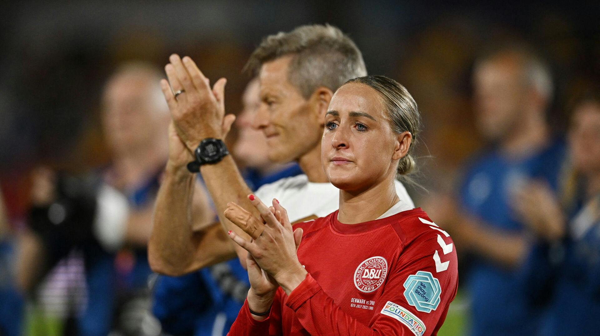 Sanne Troelsgaard følte ikke, at fodboldkarrieren var forenelig med moderskab.