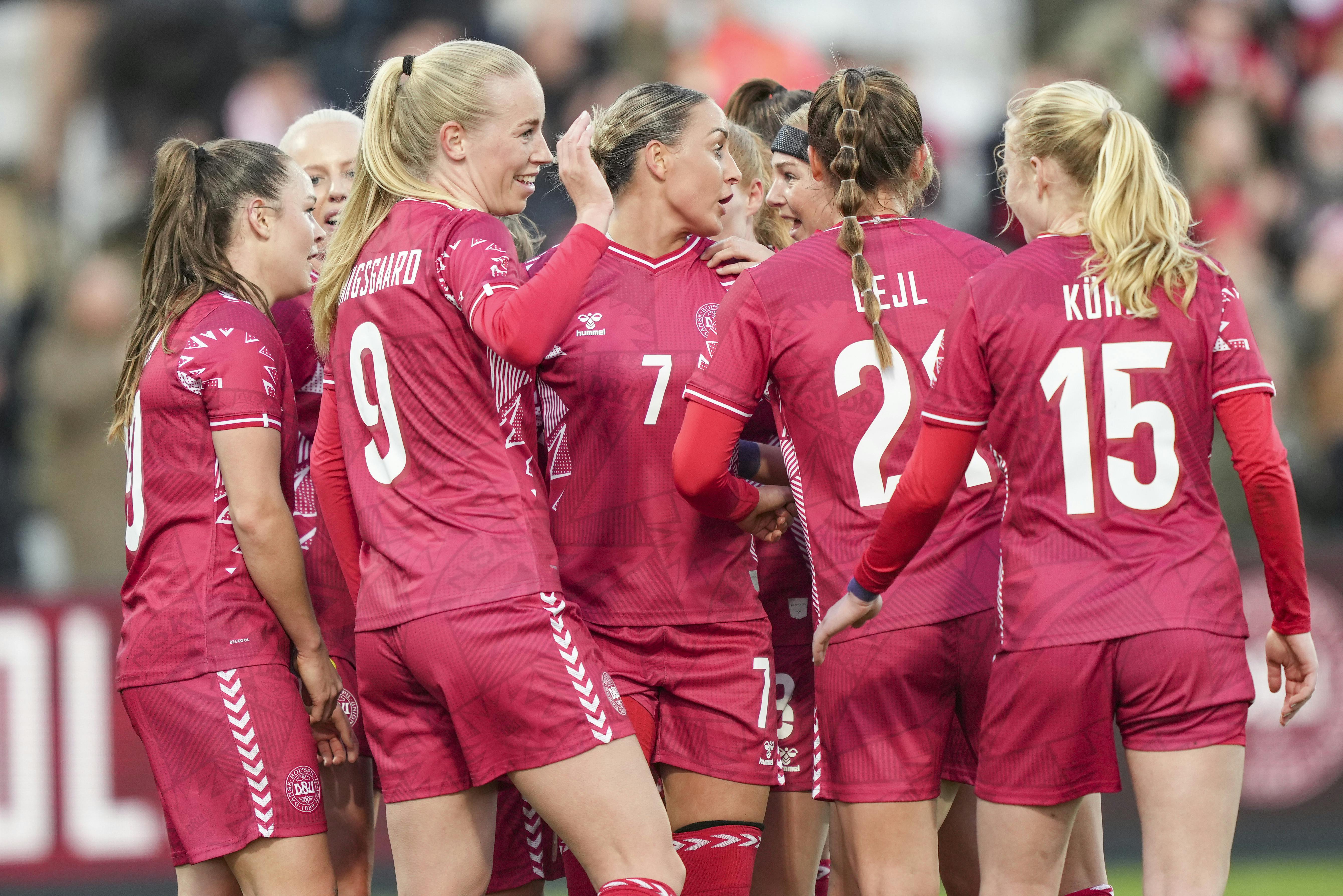 Danmark slår Japan 1-0 i testkamp før VM.