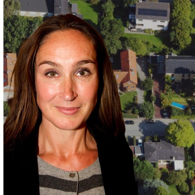 Signe Wenneberg slår snart rod i velhaverkvarteret her i Hellerup.