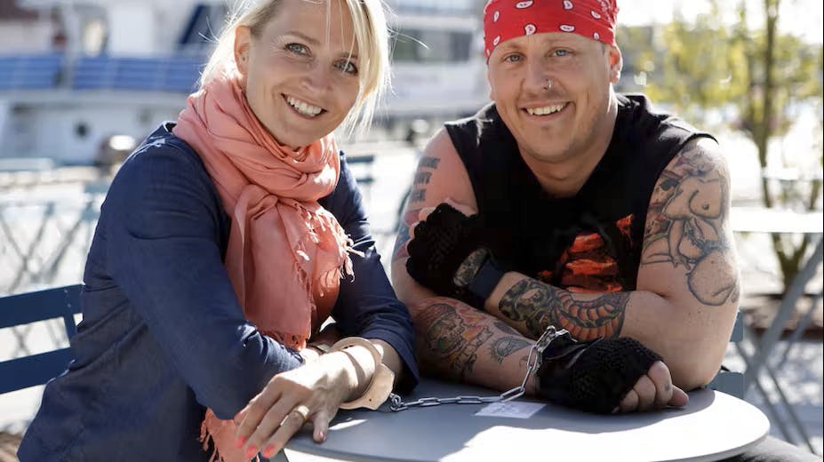 Annette Heick og Sidney Lee