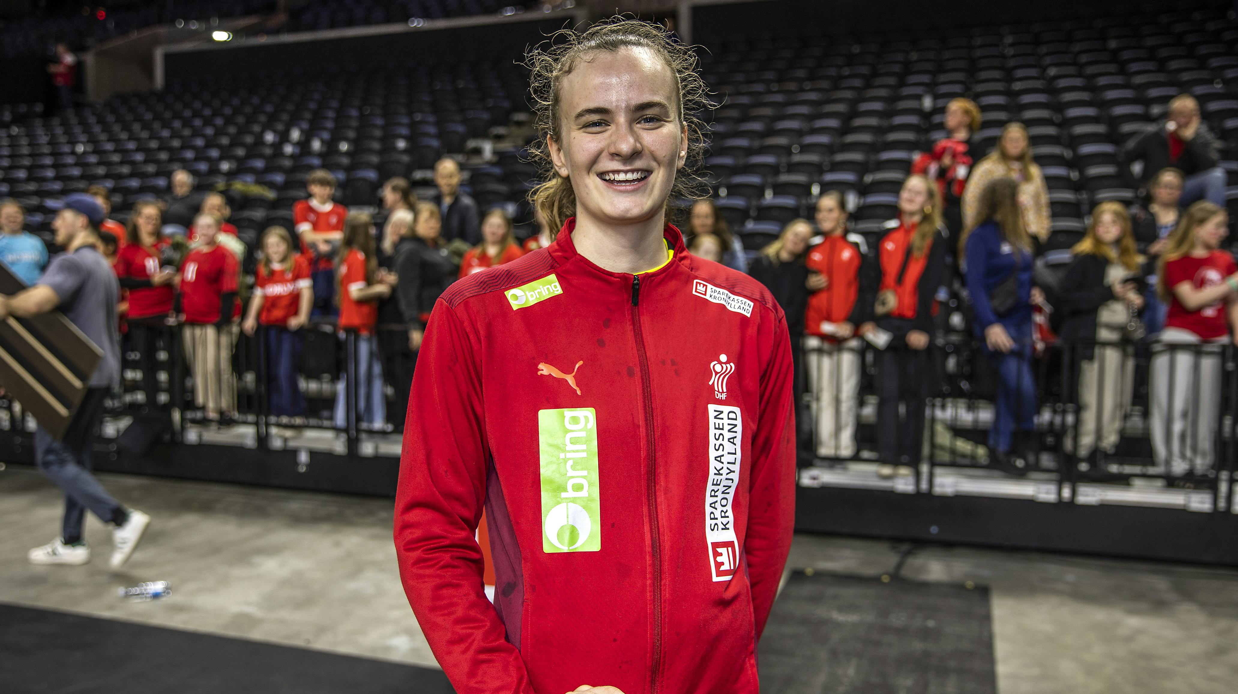 Anna Kristensen endte med at blive den helt store danske Het, da Danmark slog Sverige i den historiske kamp i Royal Arena.