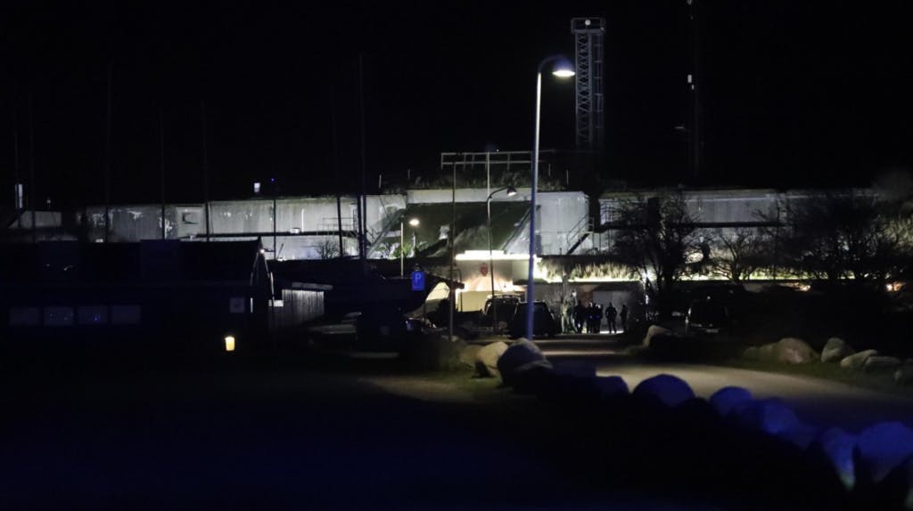 Politiet fik anmeldelsen klokken 18.29.