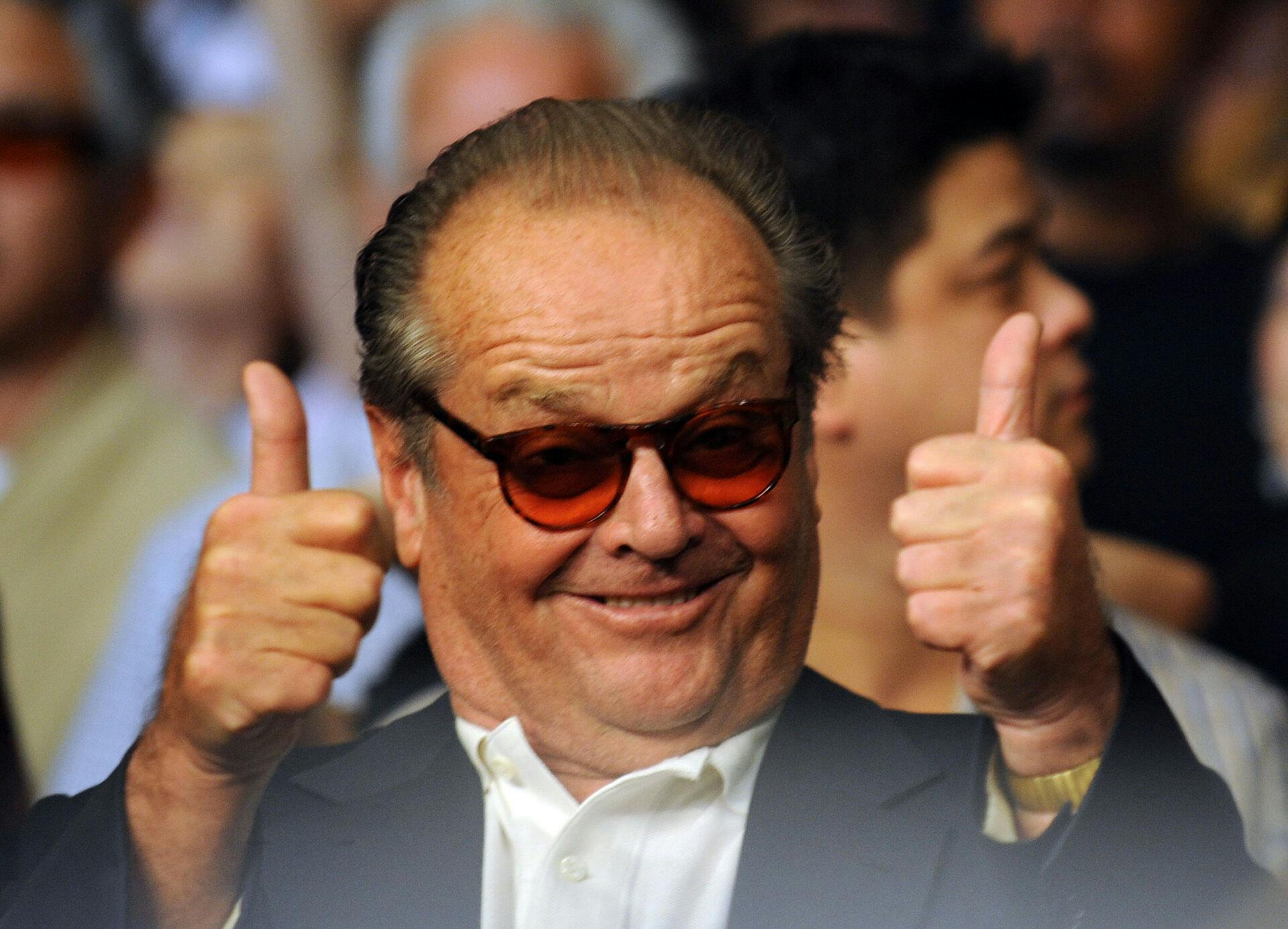 Jack Nicholson er blevet spottet for første gang i halvandet år.