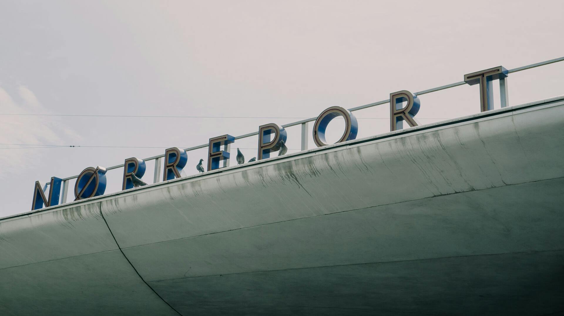 Det var på Nørreport Station, at episoden fandt sted.