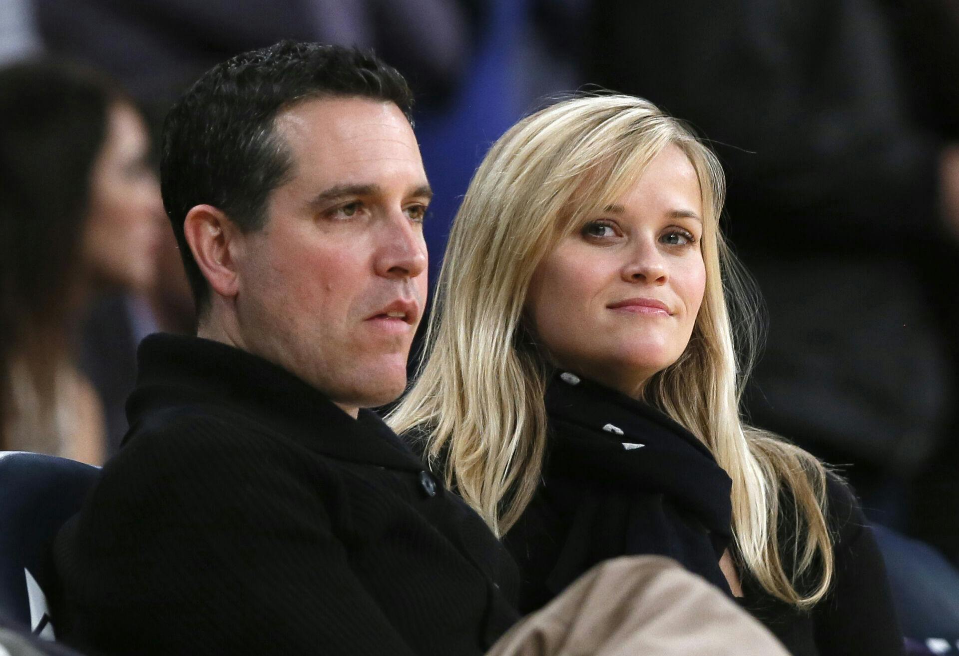 Arkivfoto af Reese Witherspoon og Jim Toth.