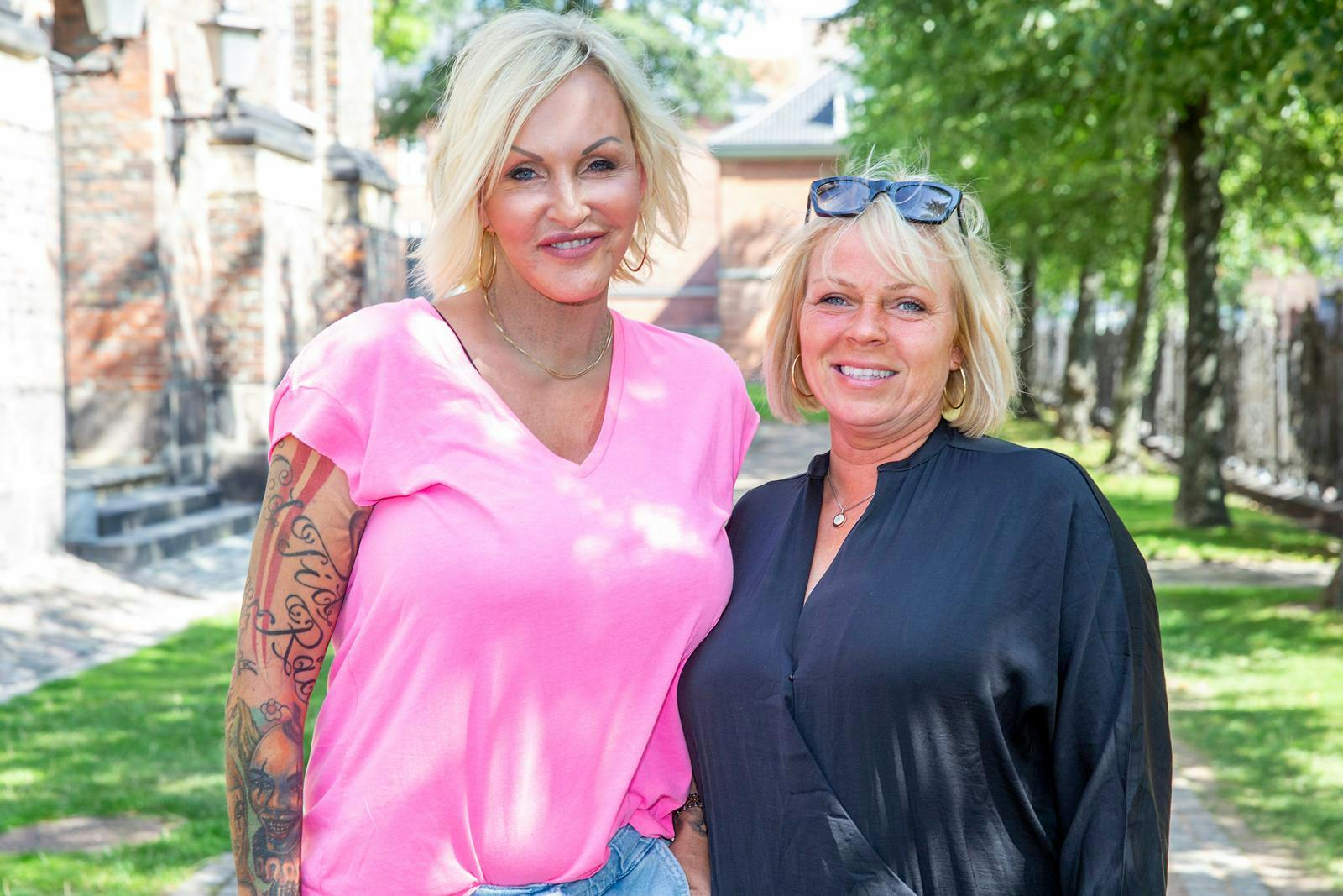 Linse Kessler (tv.) og Didde Skjelmose har været gode venner i årevis.