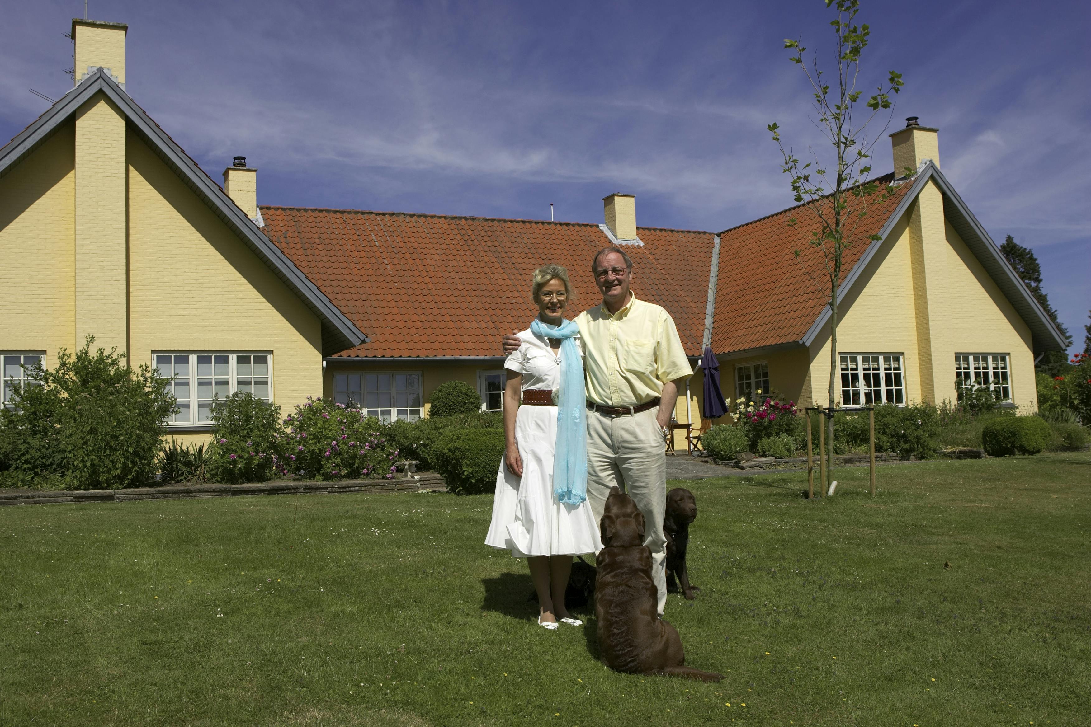 Det er her i lensbaron Niels Krabbe Iuel-Brockdorffs gamle gemakker, der nu kommer pilates-studie. 