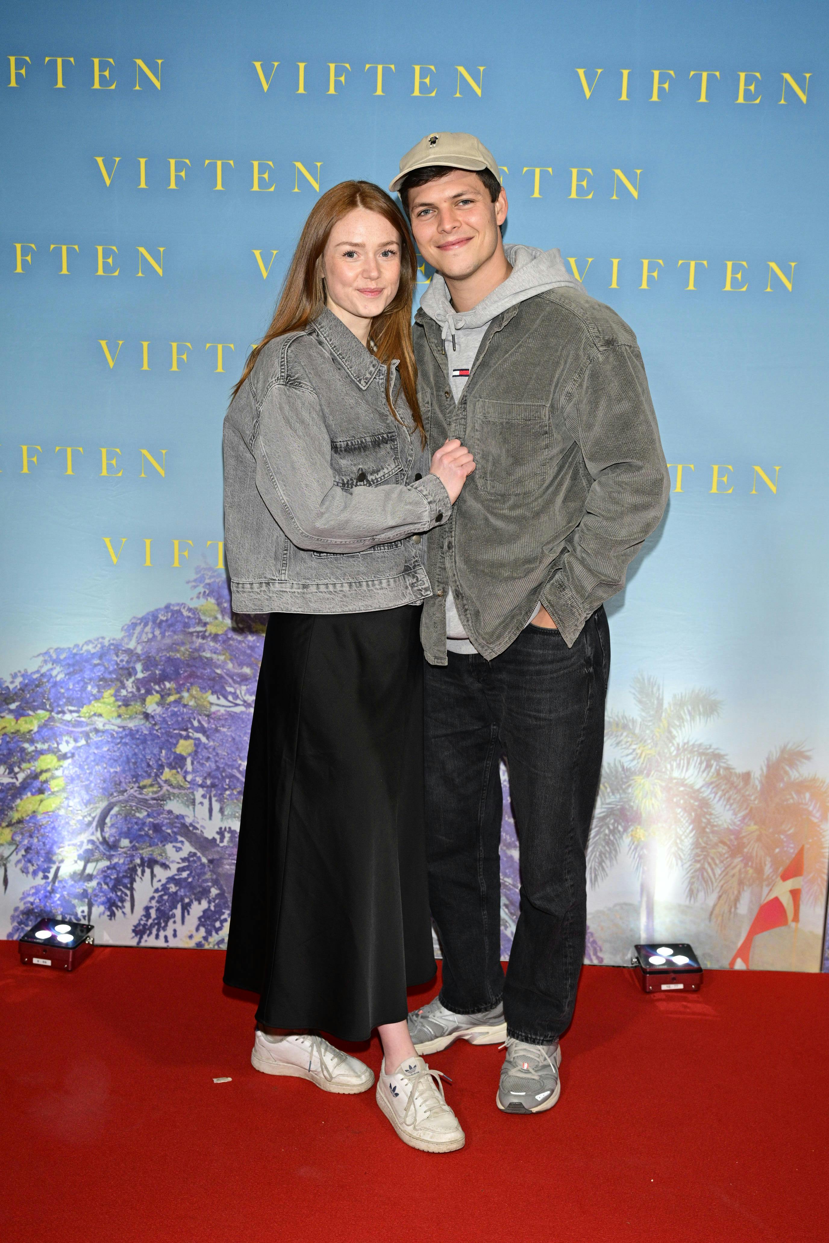 Alex Høgh Andersen og Johanne Milland har været kærester siden begyndelsen af året. 