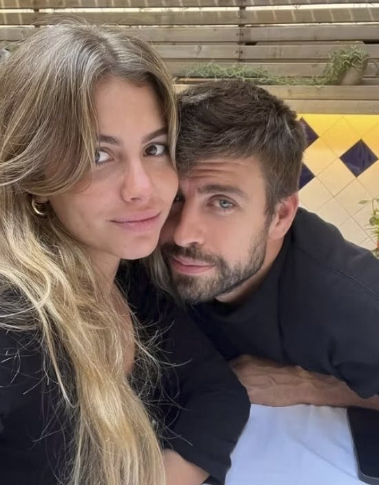 Clara Chía og Gerard Piqué