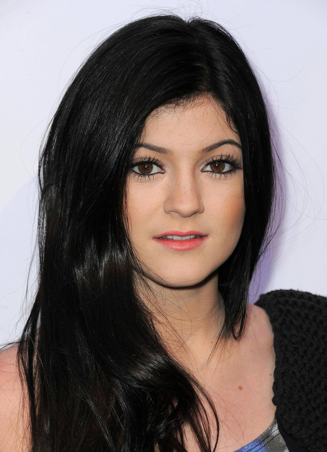 Her ses Kylie Jenner i 2011, før hun fik øjnene op for filler.&nbsp;
