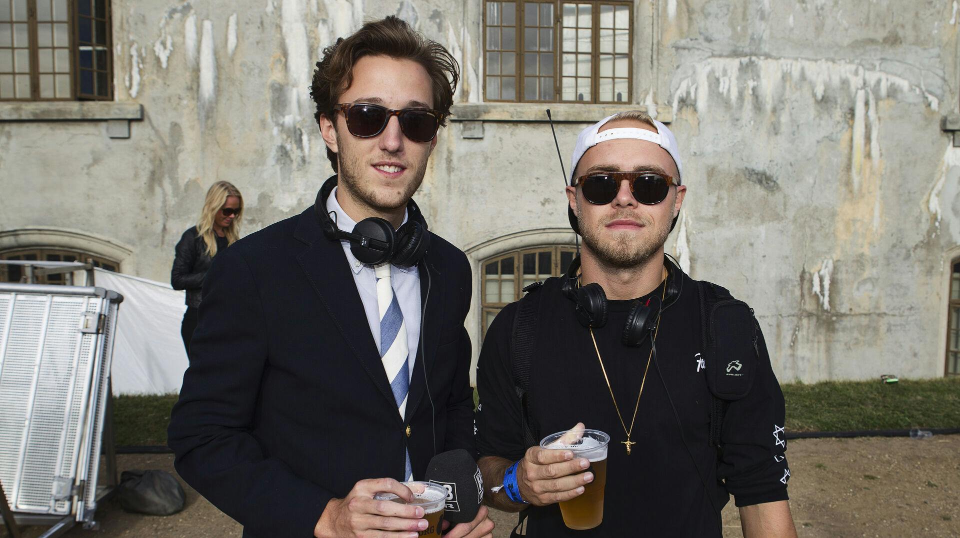 Esben Bjerre er her fotograferet med sin Monte Carlo-partner, Peter Falktoft.