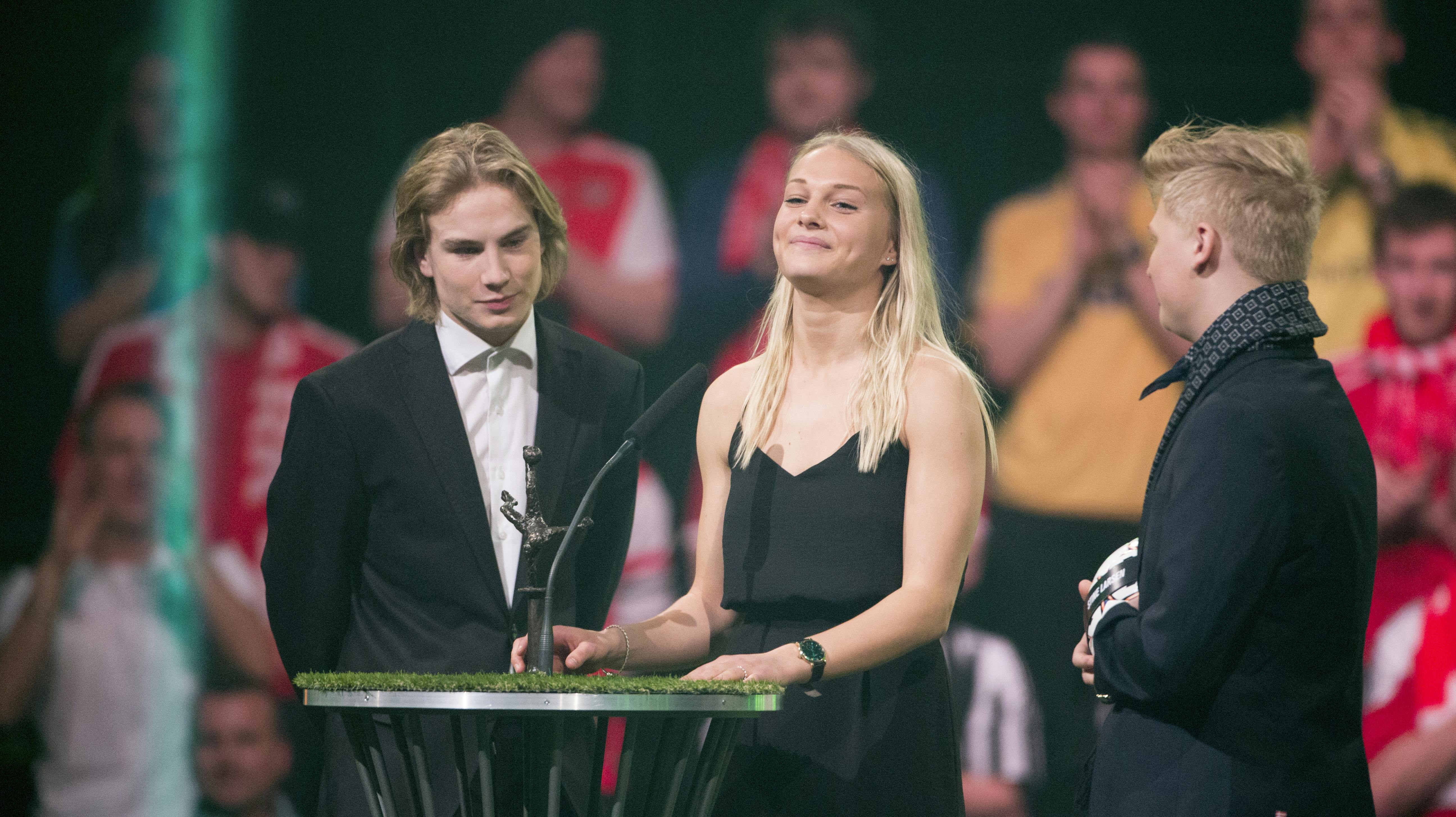 Stine Larsen, der i 2016 blev kåret til årets kvindelige talent, har pådraget sig en slem knæskade. 