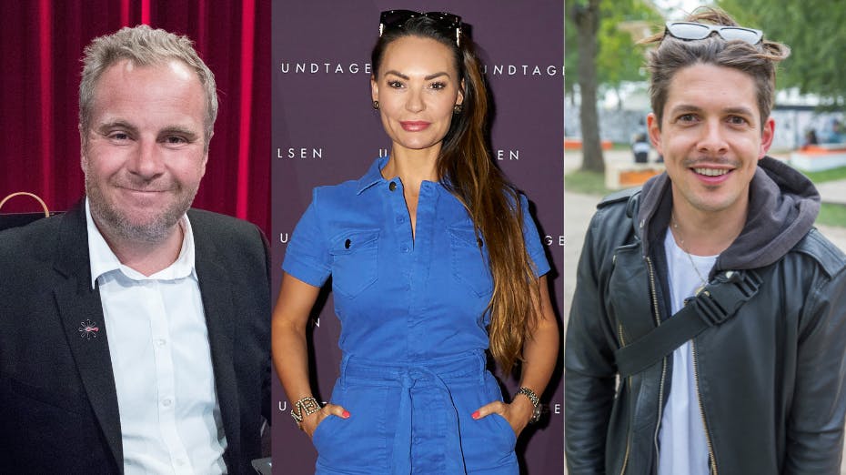 Uffe Holm, Mascha Vang og Mattias Hundebøll deler alle billeder af deres børn på sociale medier. 