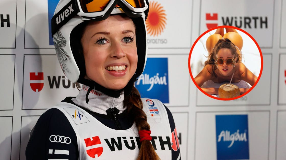 Den 33-årige tyske skihopper Juliane Seyfarth har en helt anden hobby, der også tjener hende mange penge. Her tjener hun nemlig kassen på at dele billeder uden særligt meget tøj på.