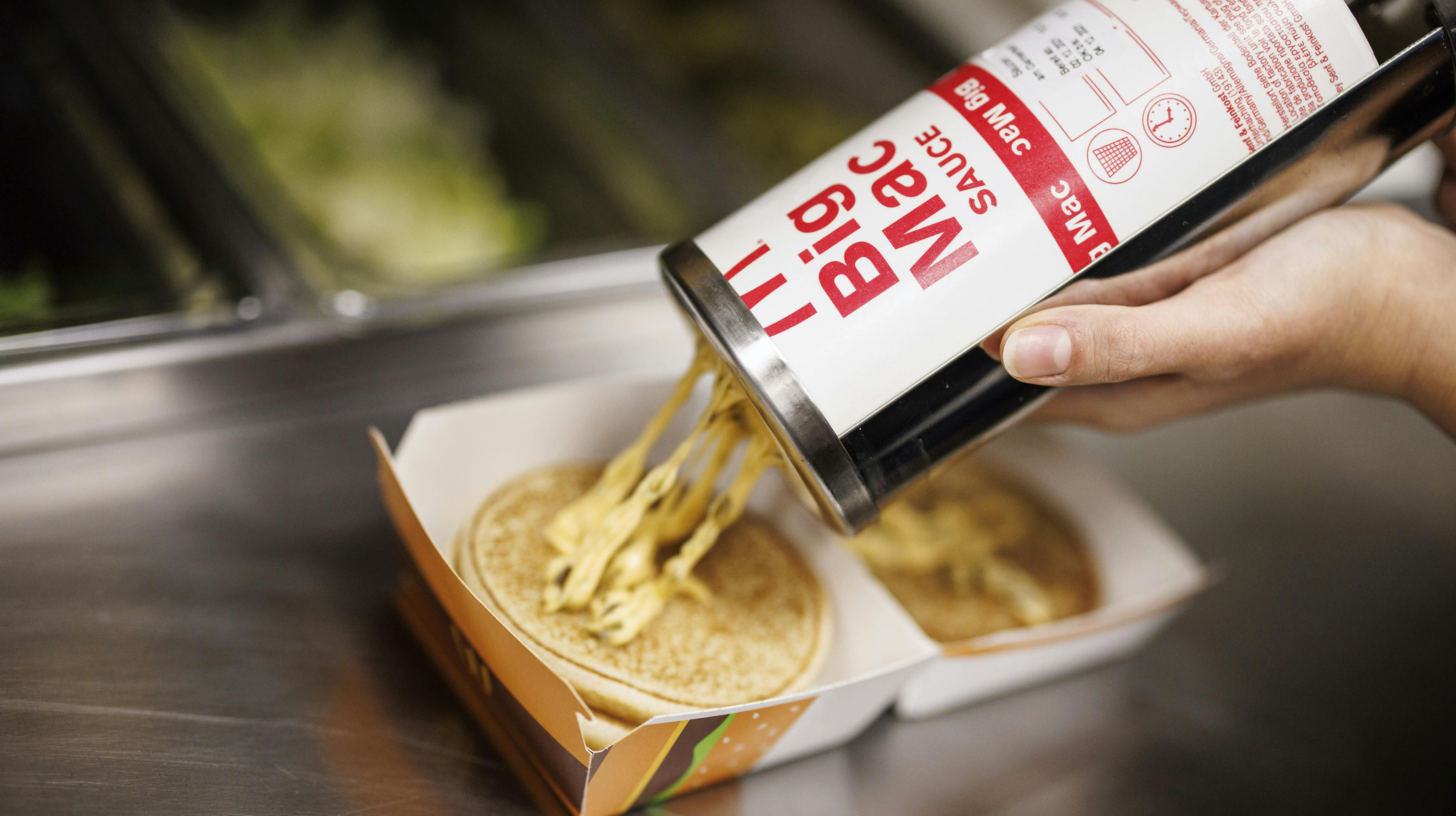 Den ikoniske Big Mac-sauce kan nu snart fås som dyppelse. nbsp;