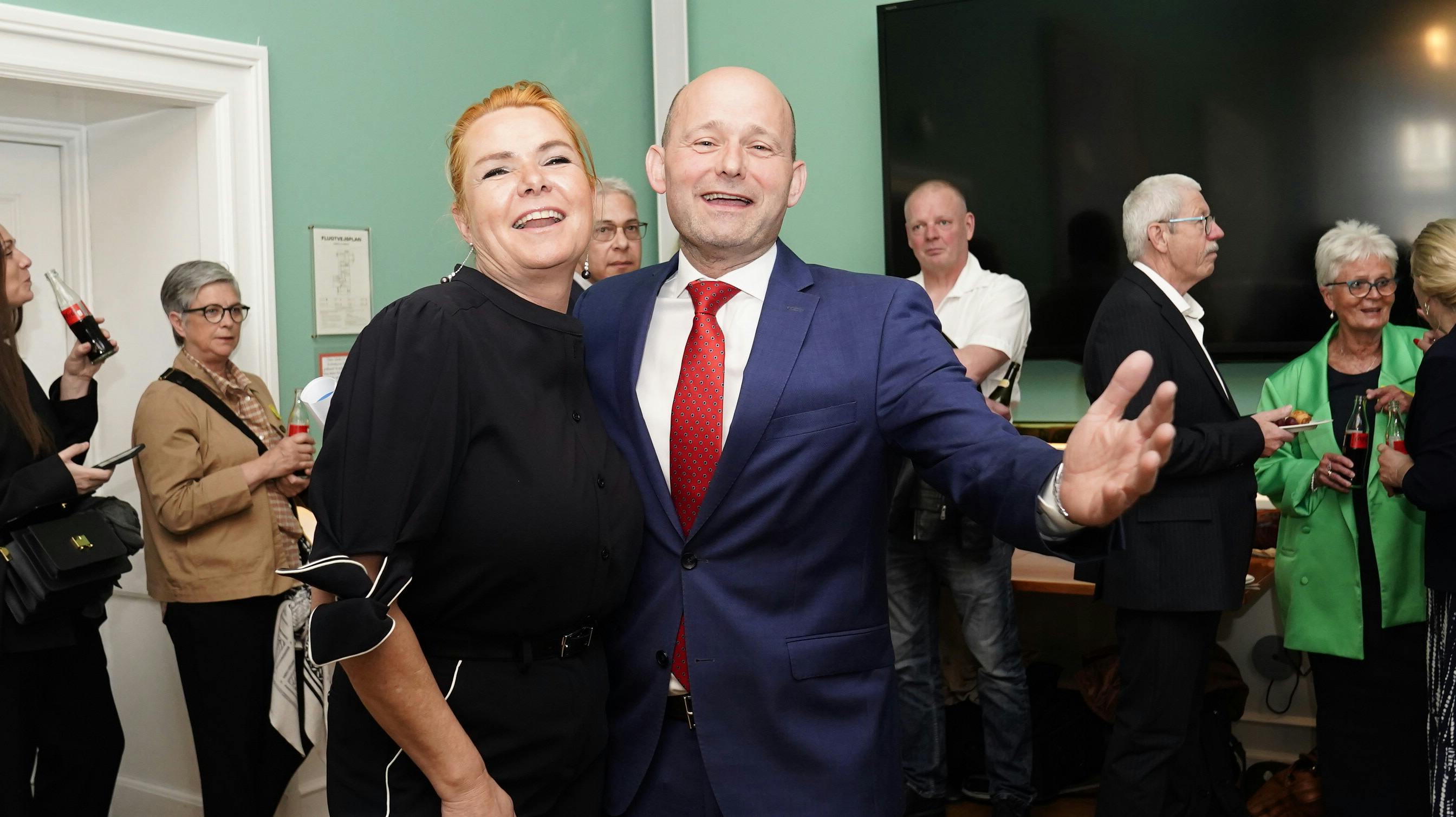 Inger Støjberg og Søren Pape Poulsen til 50-års-reception