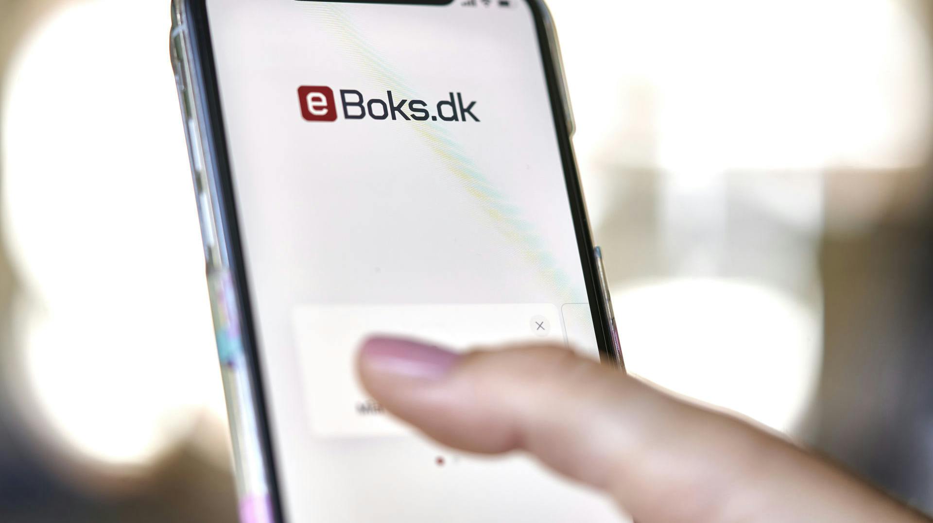 Hvis ikke du logger ind på e-Boks med ansigtsgenkendelse, kan du få problemer. nbsp;
