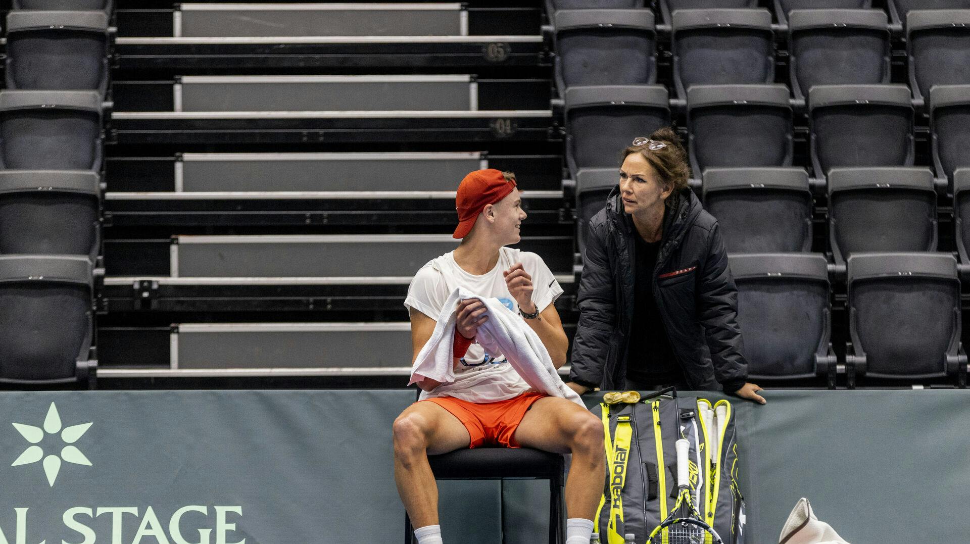 Holger Rune skal bruge de kommende dage på at hvile sig og komme til hægterne.