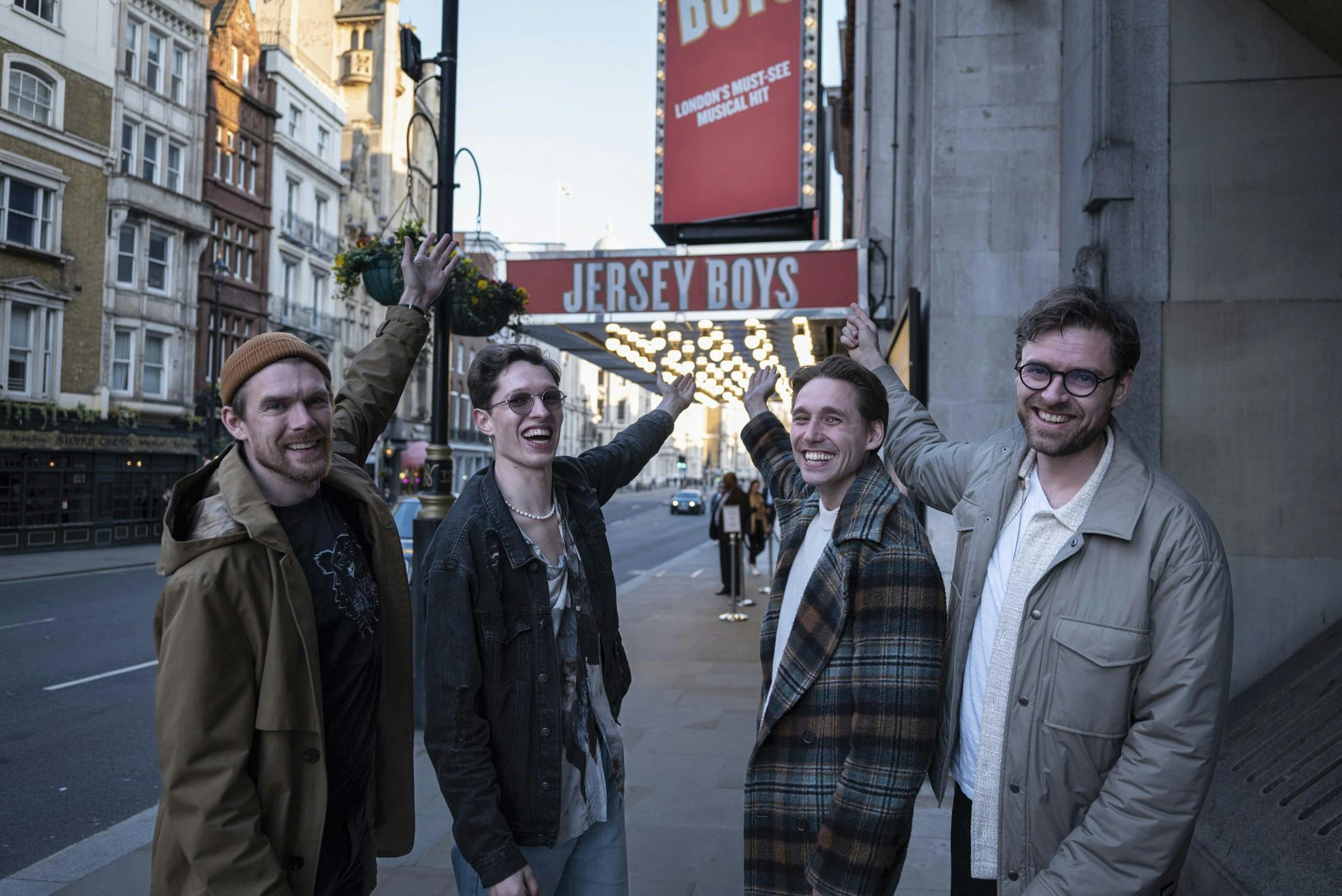 Jesper Paasch, Mikkel Hoé Knudsen, Søren Torpegaard Lund og Johannes Nymark.