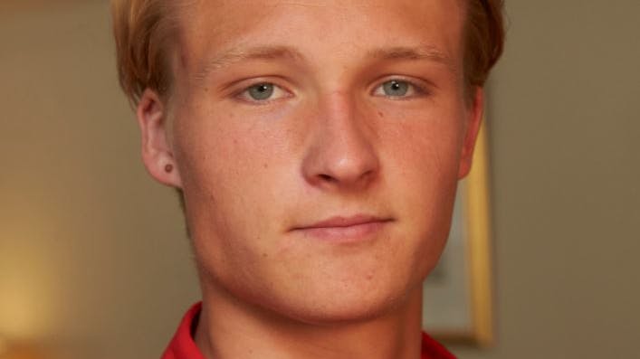 Kasper Dolberg og kæresten Lærke Julie får masser af kvadratmeter at tumle på.