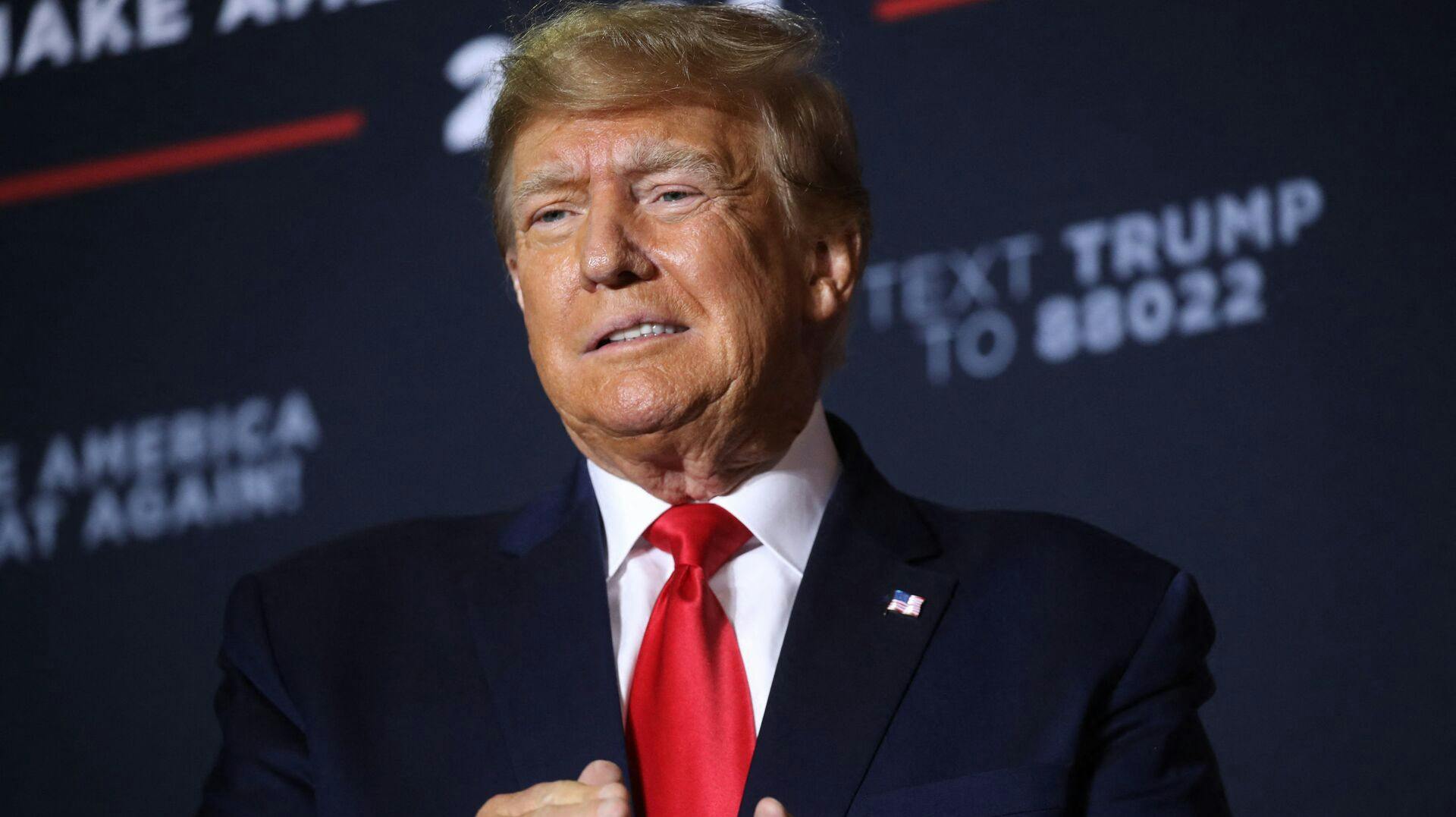 Donald Trump er overbevist om, at han vil slå Joe Biden i det kommende præsidentvalg.