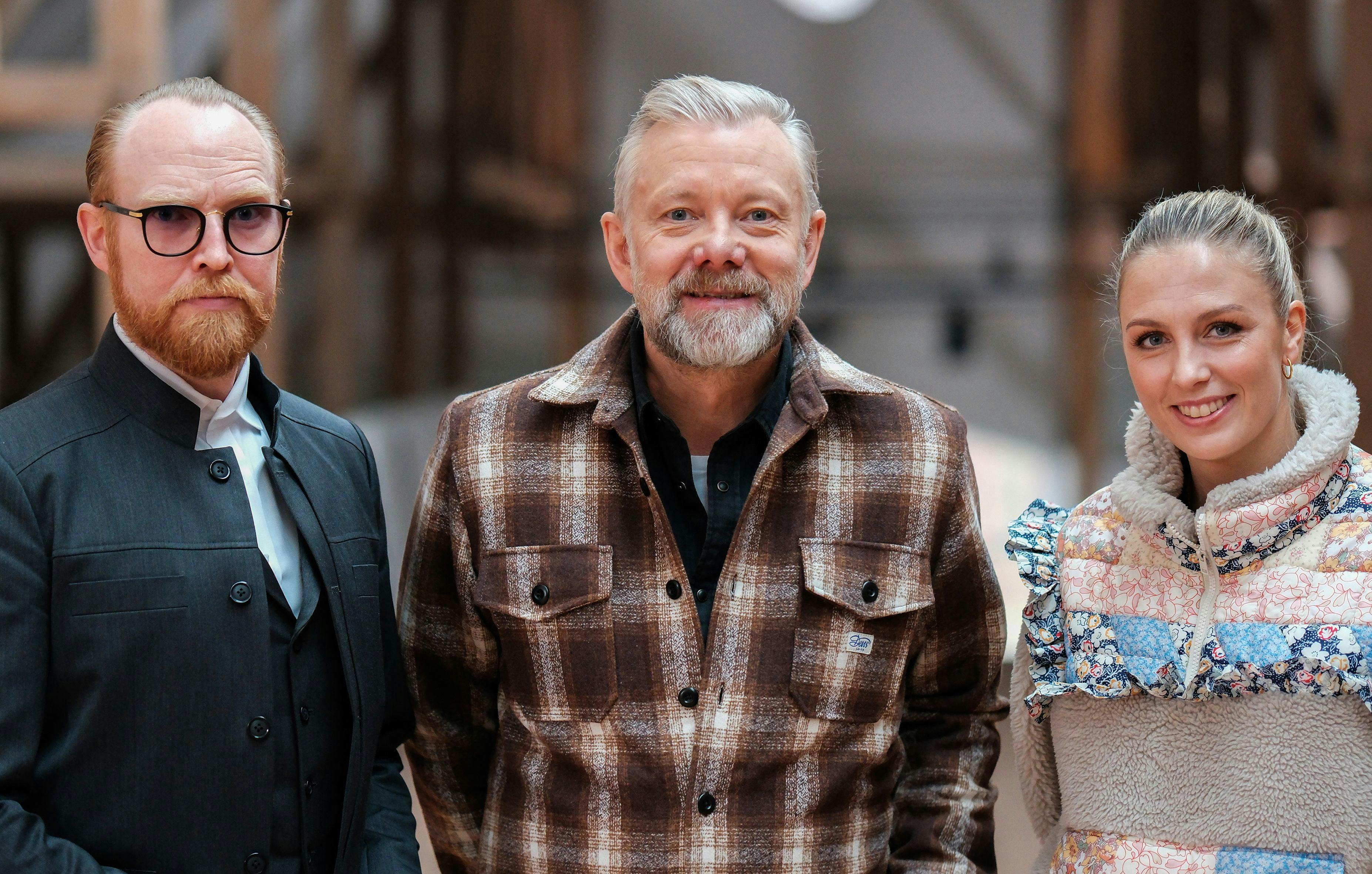 Jan Hellesøe, Casper Christensen og Josefine Høgh i sæsonpremieren på "I hjernen på stjernen".