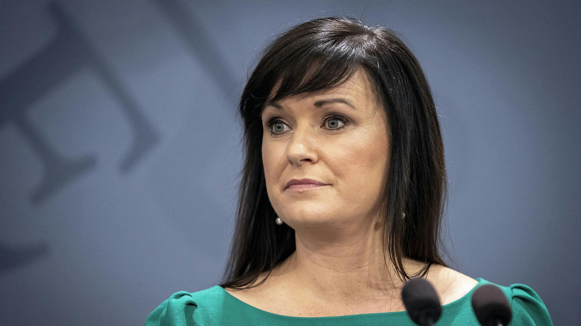 Sundhedsminister Sophie Løhde vil have cannabislignende stof forbudt. nbsp;