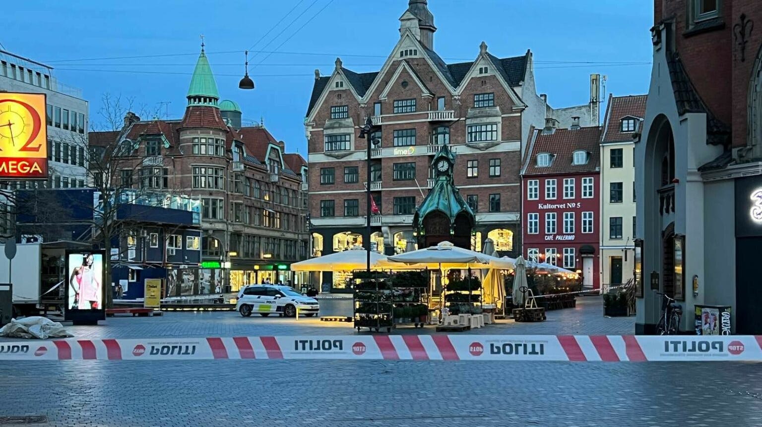 Det er meget centralt her i København, at knivstikkeriet skete.