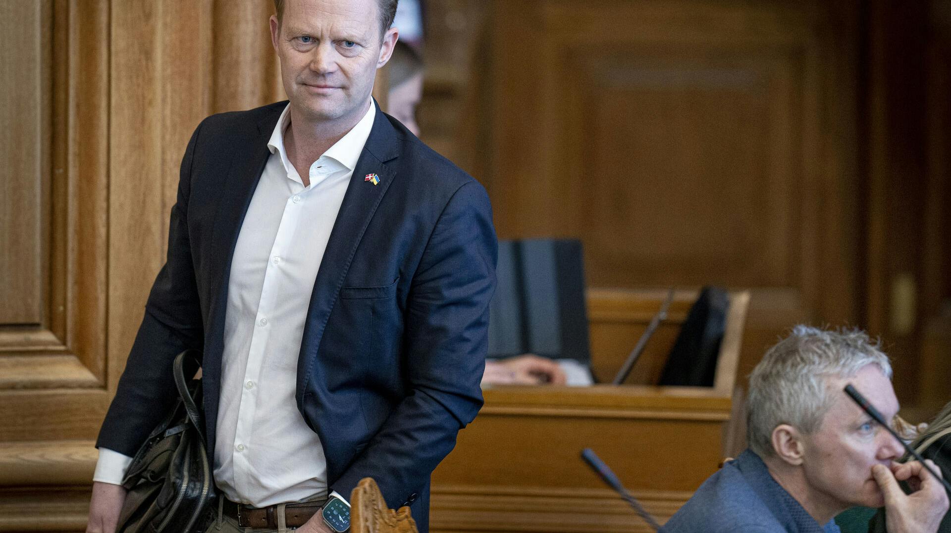 Jeppe Kofod stopper som vikar i Folketinget.