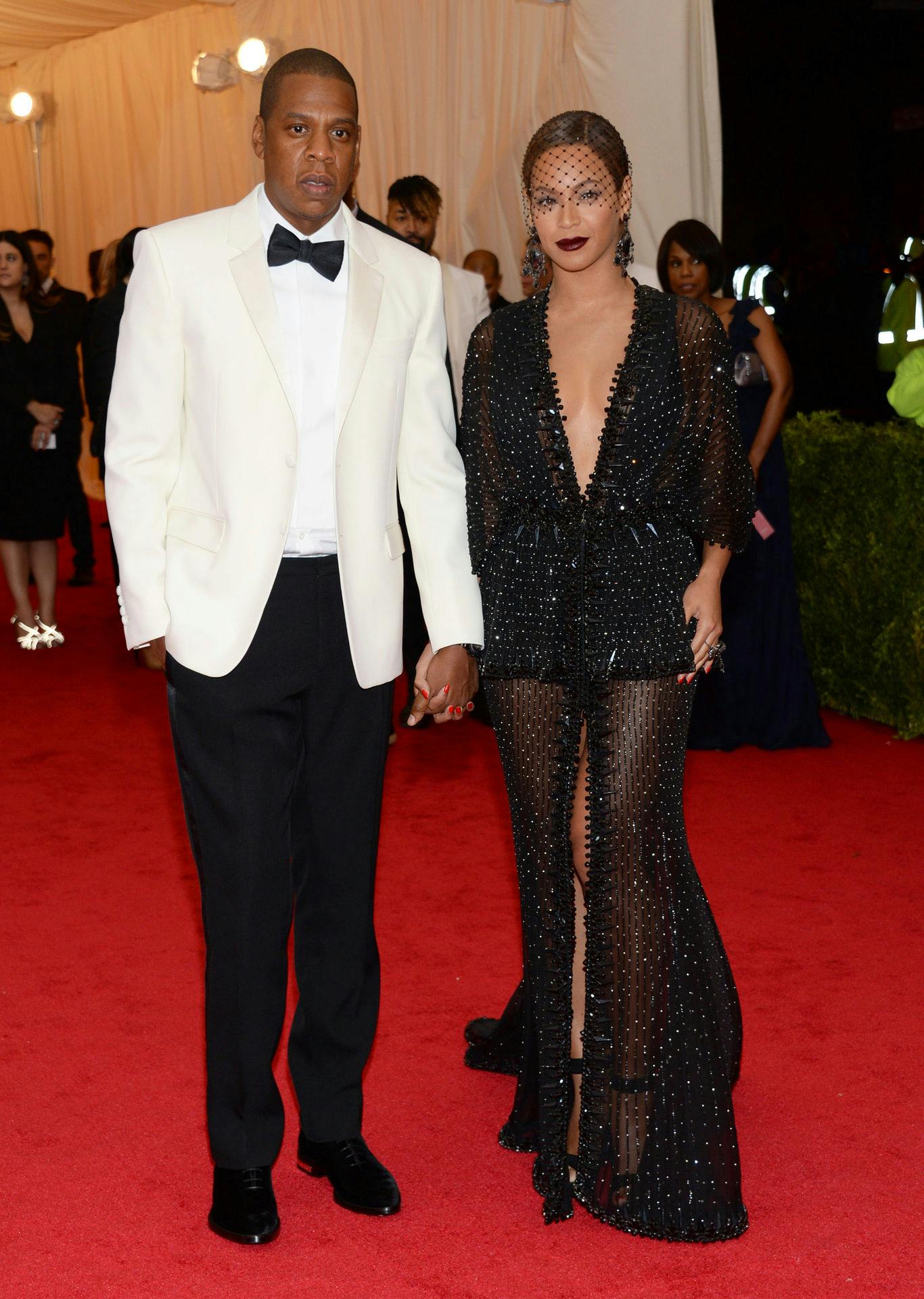 Beyonce og Jay-Z til Met Gala i 2014.
