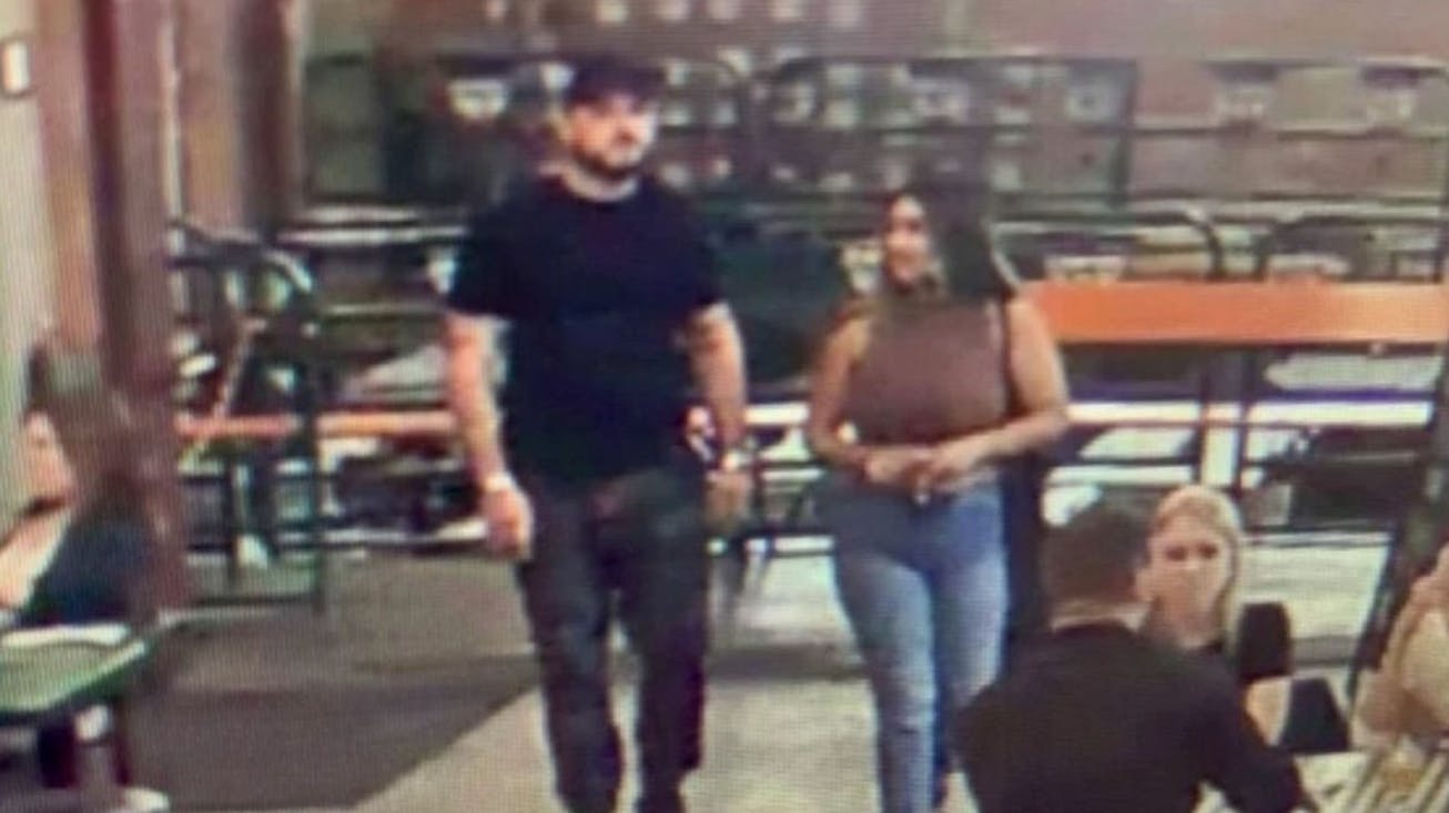 Kort inden parret gik ind i restauranten på date, havde manden taget livet af en uskyldig. nbsp;