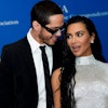 Pete Davidson og Kim Kardashian var kærester indtil august sidste år. Nu er de blevet genforenet til Met Gala.
