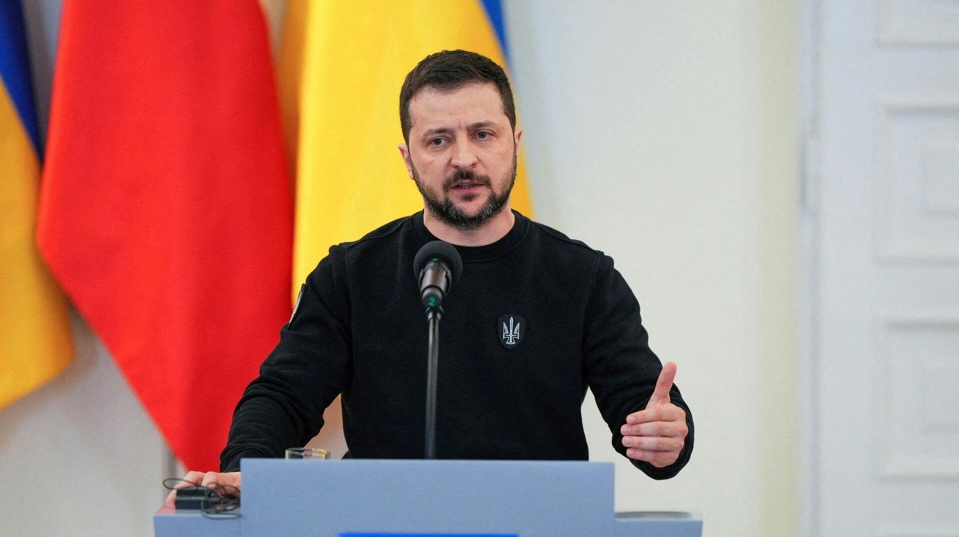 Ukraines præsident Volodymyr Zelenskiy.