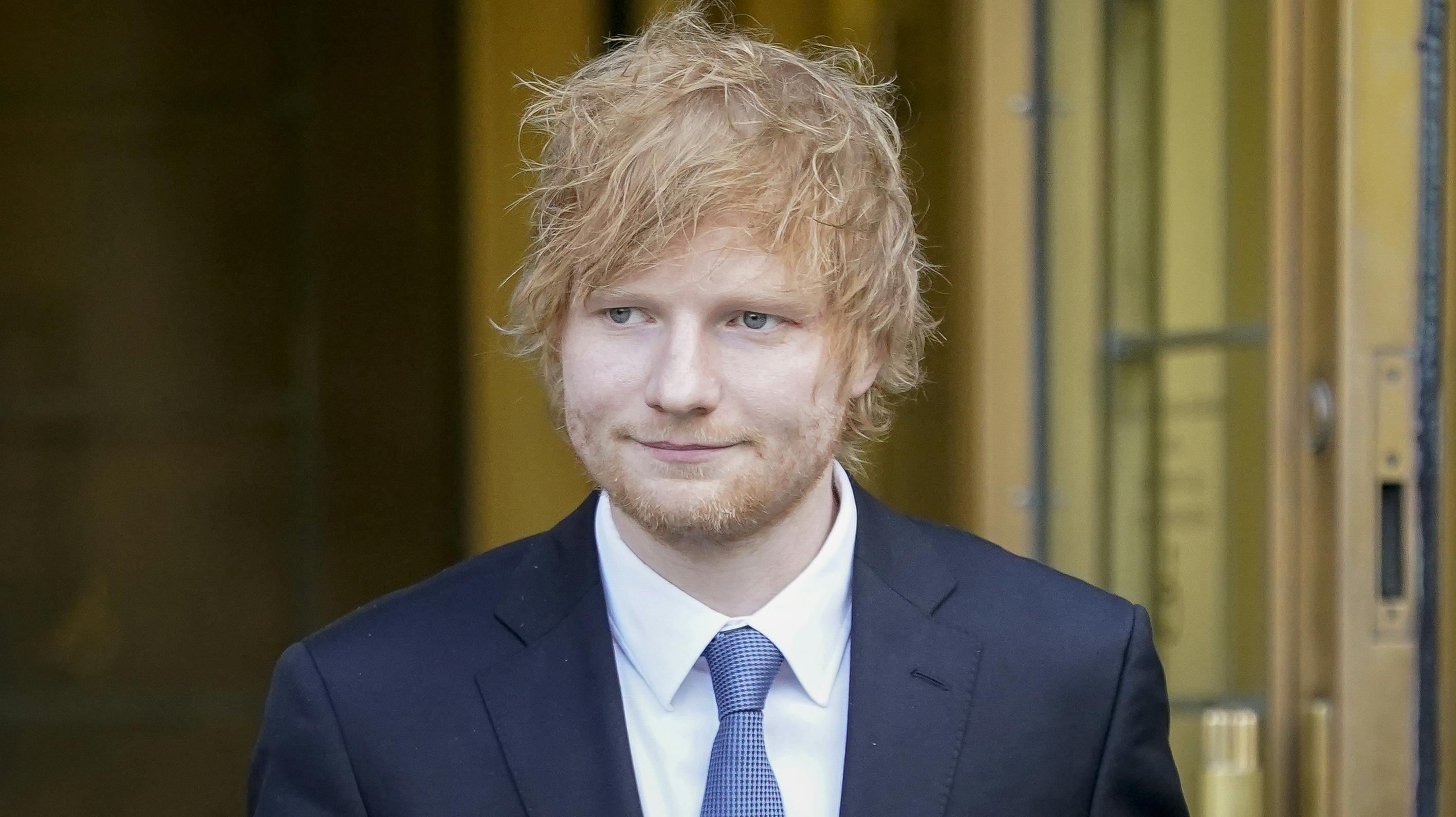 Ed Sheeran sidder for tiden på anklagebænken i New York, hvor han er beskyldt for plagiat. nbsp; 