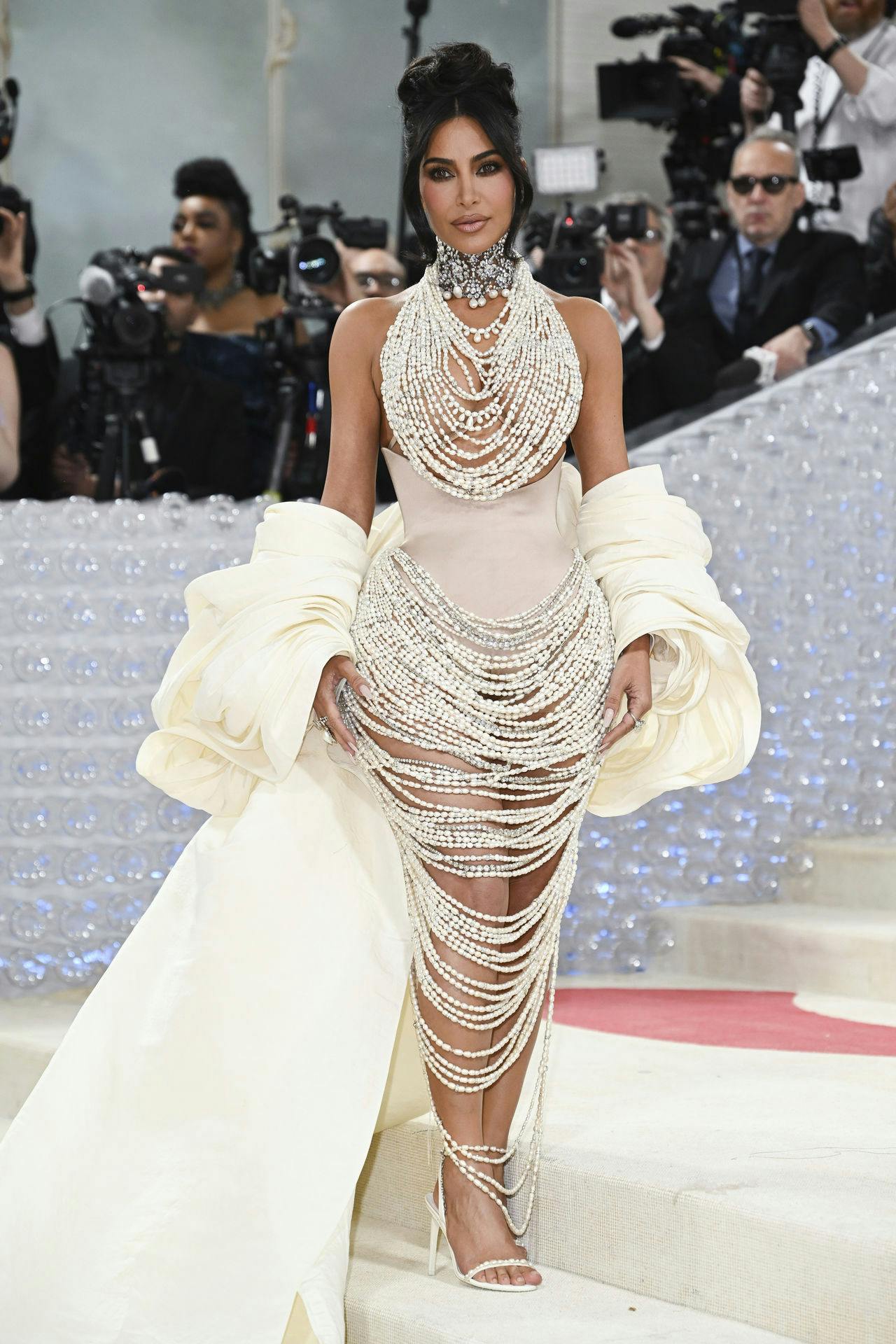 Kim Kardashians kjole til dette års Met Gala.
