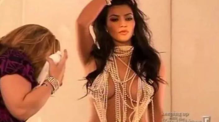 Kim Kardashian, da hun i 2007 poserede for Playboy.
