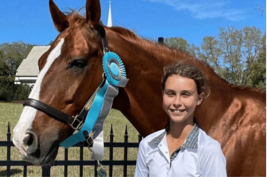 Hannah Serfass var et talent, der vil blive husket for sin arbejdsmoral og store passion for heste, lyder ordene. 