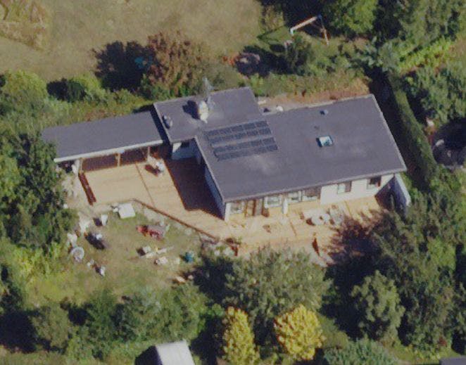 Huset er blevet moderniseret siden opførelsen i 1963.