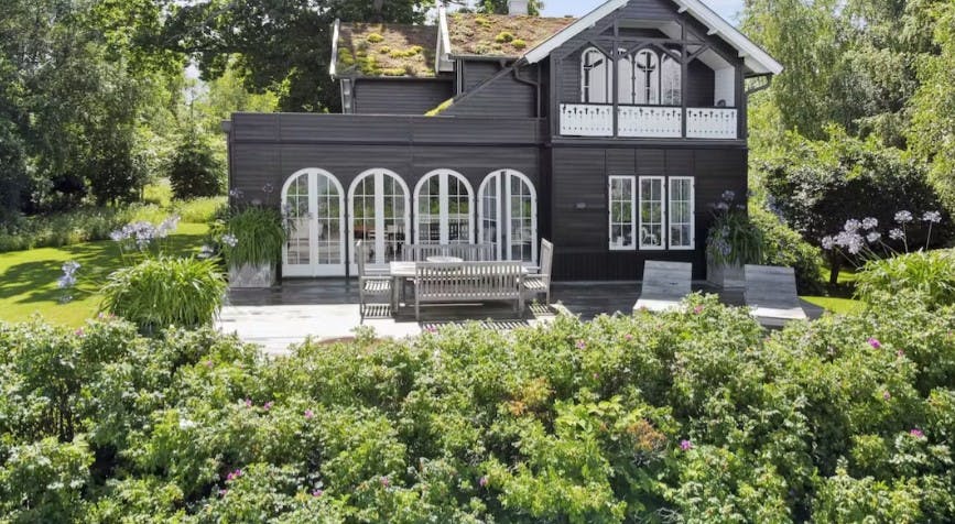 Sommerhuset var til salg for 40 millioner.