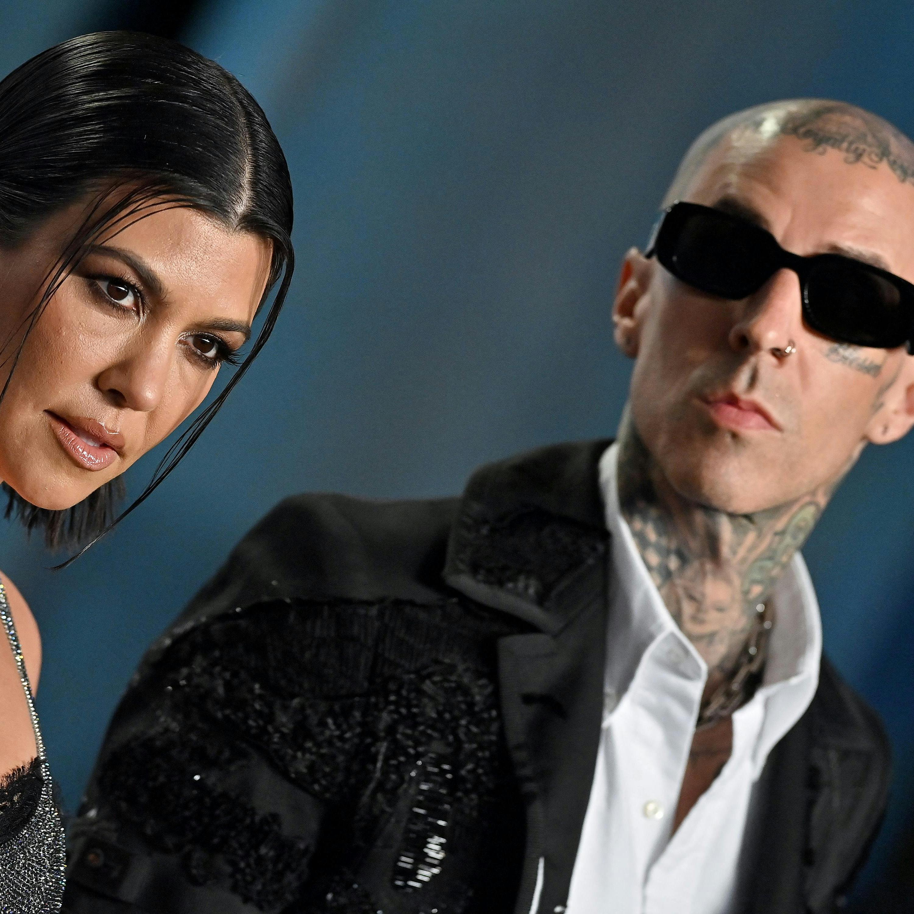 Kourtney Kardashian har masser af selvtillid - især efter hun har fundet sammen med trommeslageren Travis Barker.