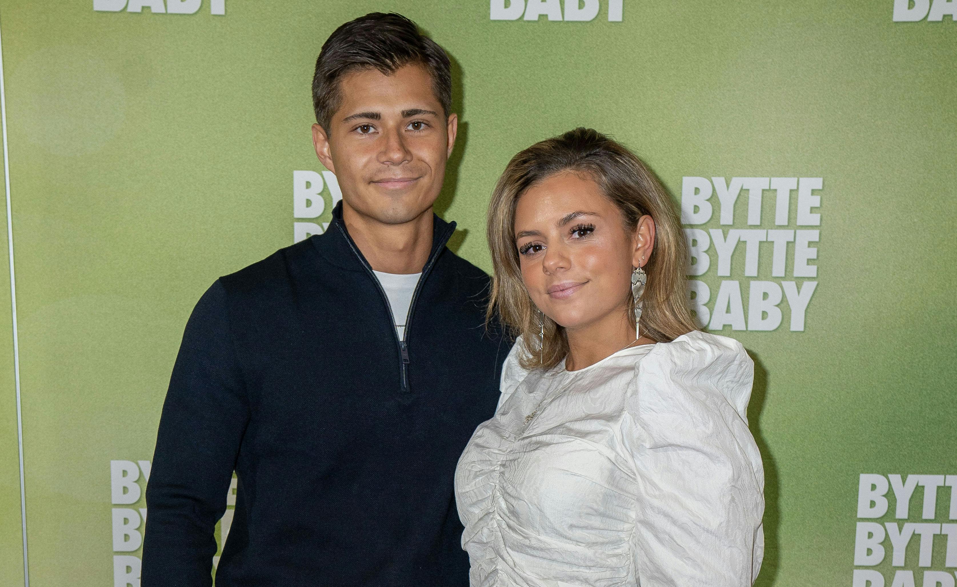 Naja og Nicolas svæver stadig på en lyserød sky.