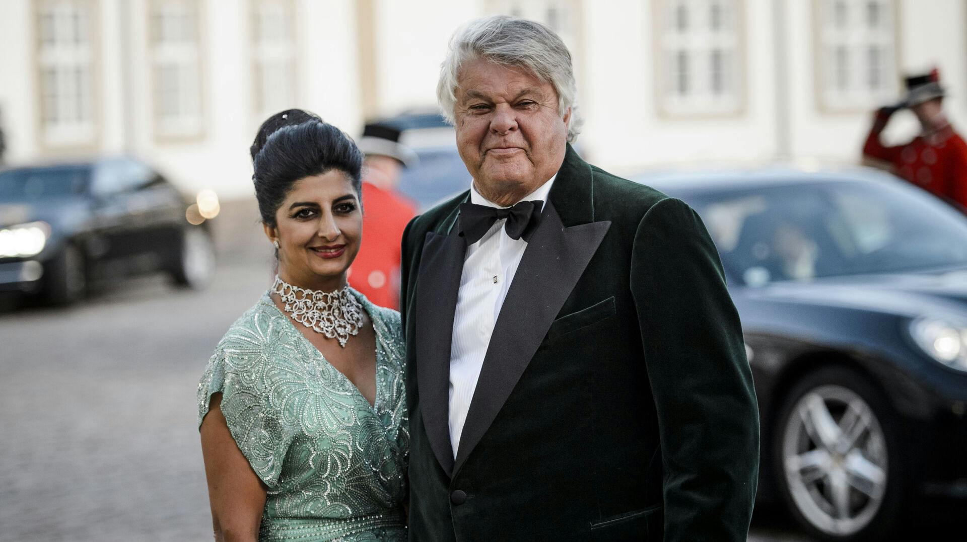 Christian Kjær og Susan Astani har været gift siden 2014.